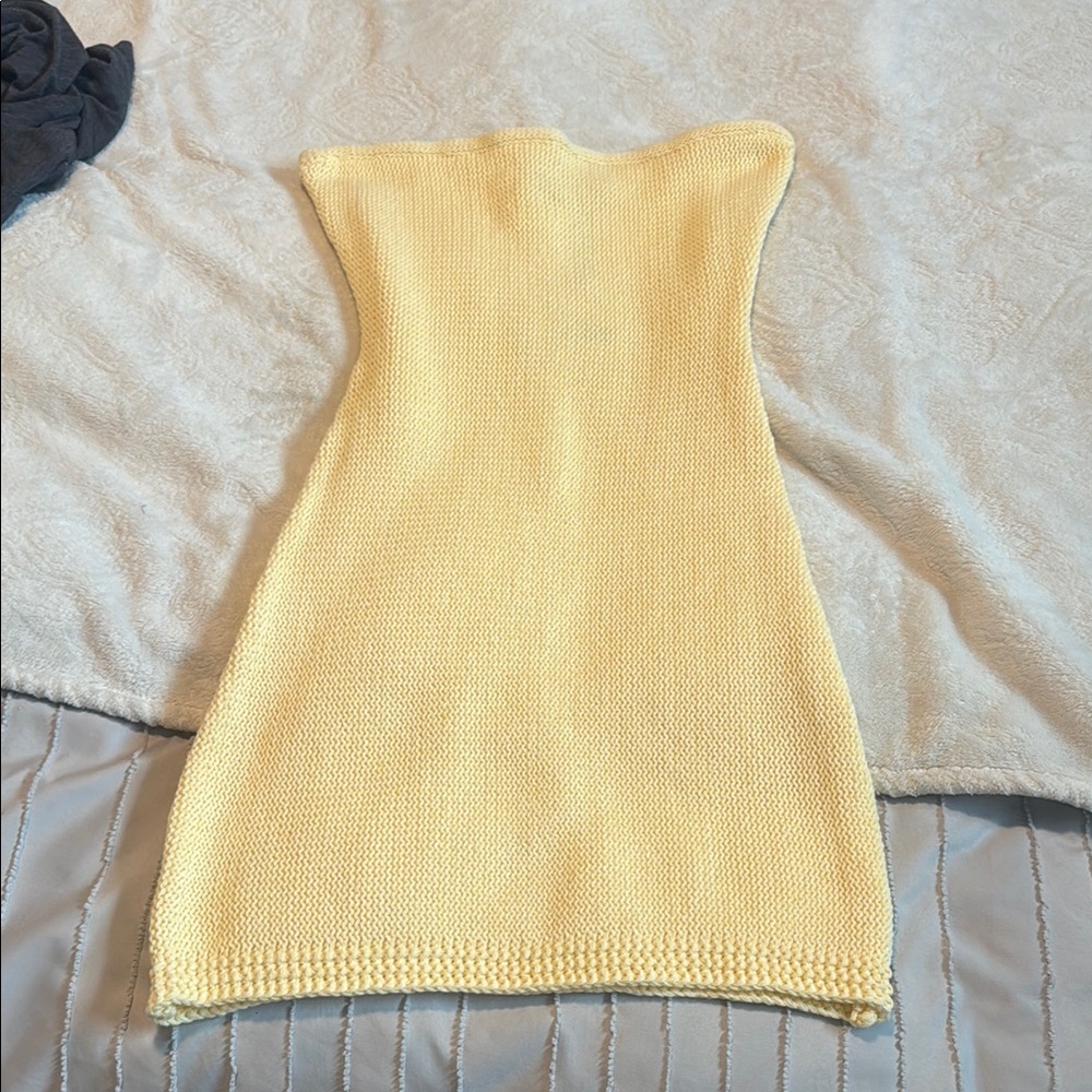 Butter Yellow Dress